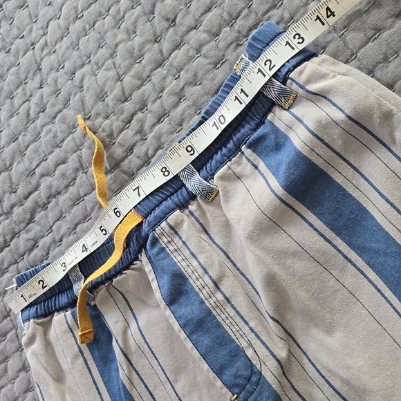 Matila Jane x Joanna Gaines Striped Blue and White Cargo Pants - Picture 9 of 13